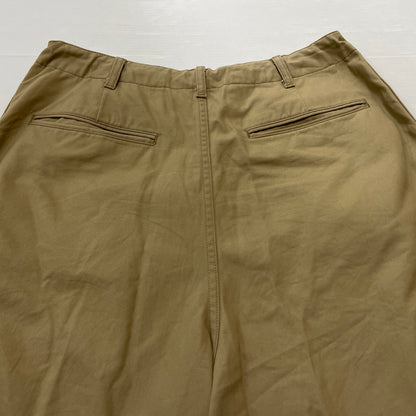 【中古品】【メンズ】 Needles ニードルズ H.D. PANT MILITARY MADE IN JAPAN SX196 ヒザデル パンツ ミリタリー ボトムス 日本製 151-261003-ss-11-teih サイズ：S ※裾汚れあり カラー：ベージュ 万代Net店