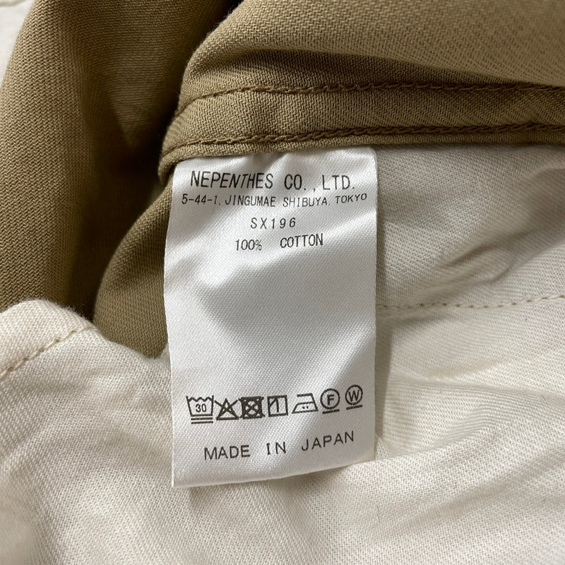 【中古品】【メンズ】 Needles ニードルズ H.D. PANT MILITARY MADE IN JAPAN SX196 ヒザデル パンツ ミリタリー ボトムス 日本製 151-261003-ss-11-teih サイズ：S ※裾汚れあり カラー：ベージュ 万代Net店
