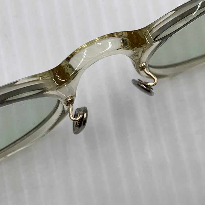 【中古品】【メンズ】 EYEVAN7285 アイヴァン7285 18TH｜339 - 415 アイウェア サングラス アセテート 眼鏡 203-260929-ko-06-teih サイズ：46□23-140 カラー：クリア/ゴールド 万代Net店