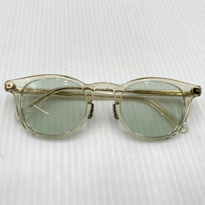 【中古品】【メンズ】 EYEVAN7285 アイヴァン7285 18TH｜339 - 415 アイウェア サングラス アセテート 眼鏡 203-260929-ko-06-teih サイズ：46□23-140 カラー：クリア/ゴールド 万代Net店
