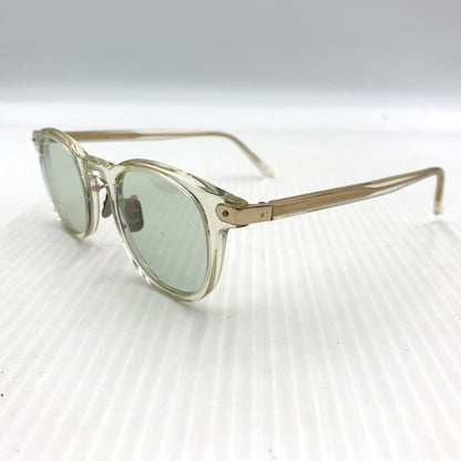 【中古品】【メンズ】 EYEVAN7285 アイヴァン7285 18TH｜339 - 415 アイウェア サングラス アセテート 眼鏡 203-260929-ko-06-teih サイズ：46□23-140 カラー：クリア/ゴールド 万代Net店