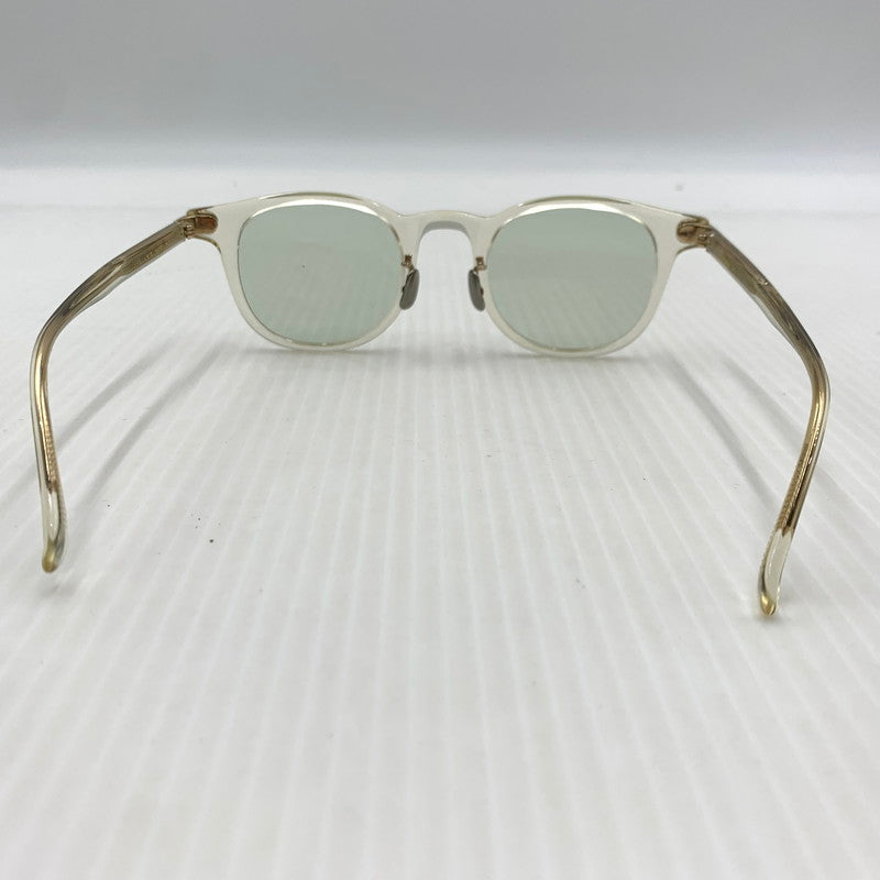 【中古品】【メンズ】 EYEVAN7285 アイヴァン7285 18TH｜339 - 415 アイウェア サングラス アセテート 眼鏡 203-260929-ko-06-teih サイズ：46□23-140 カラー：クリア/ゴールド 万代Net店