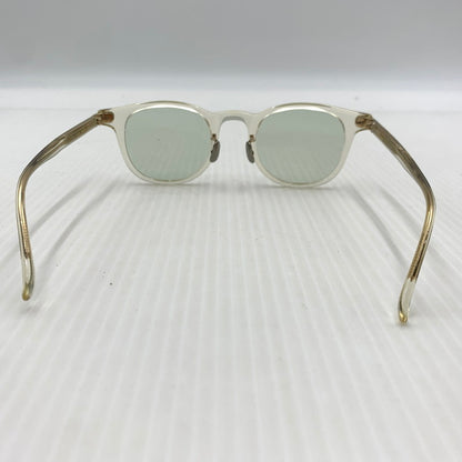【中古品】【メンズ】 EYEVAN7285 アイヴァン7285 18TH｜339 - 415 アイウェア サングラス アセテート 眼鏡 203-260929-ko-06-teih サイズ：46□23-140 カラー：クリア/ゴールド 万代Net店