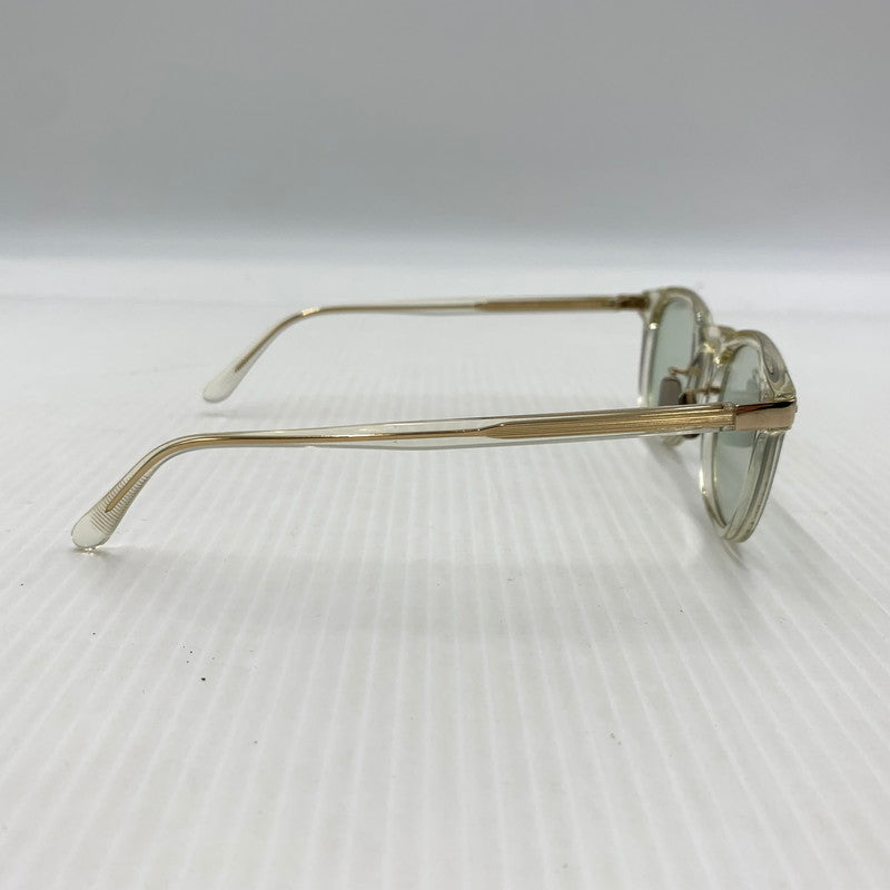 【中古品】【メンズ】 EYEVAN7285 アイヴァン7285 18TH｜339 - 415 アイウェア サングラス アセテート 眼鏡 203-260929-ko-06-teih サイズ：46□23-140 カラー：クリア/ゴールド 万代Net店