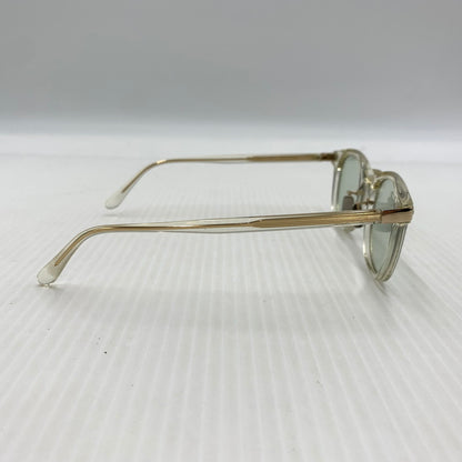【中古品】【メンズ】 EYEVAN7285 アイヴァン7285 18TH｜339 - 415 アイウェア サングラス アセテート 眼鏡 203-260929-ko-06-teih サイズ：46□23-140 カラー：クリア/ゴールド 万代Net店
