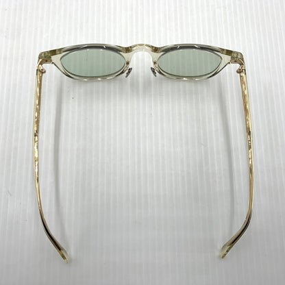 【中古品】【メンズ】 EYEVAN7285 アイヴァン7285 18TH｜339 - 415 アイウェア サングラス アセテート 眼鏡 203-260929-ko-06-teih サイズ：46□23-140 カラー：クリア/ゴールド 万代Net店