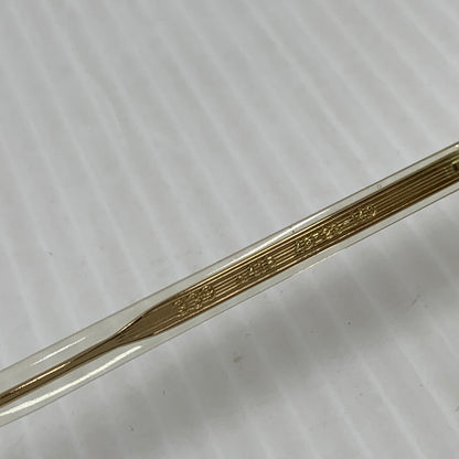 【中古品】【メンズ】 EYEVAN7285 アイヴァン7285 18TH｜339 - 415 アイウェア サングラス アセテート 眼鏡 203-260929-ko-06-teih サイズ：46□23-140 カラー：クリア/ゴールド 万代Net店