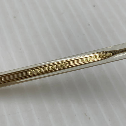 【中古品】【メンズ】 EYEVAN7285 アイヴァン7285 18TH｜339 - 415 アイウェア サングラス アセテート 眼鏡 203-260929-ko-06-teih サイズ：46□23-140 カラー：クリア/ゴールド 万代Net店