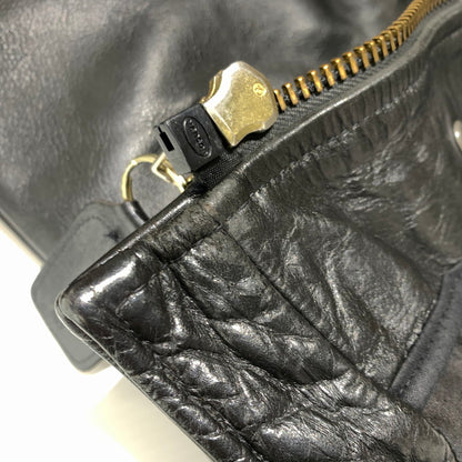 【中古品】【メンズ】 VANSON バンソン SINGLE RIDER JACKET MODEL B シングル ライダースジャケット ライトアウター レザージャケット 145-261001-ko-19-teih サイズ：36 カラー：ブラック 万代Net店