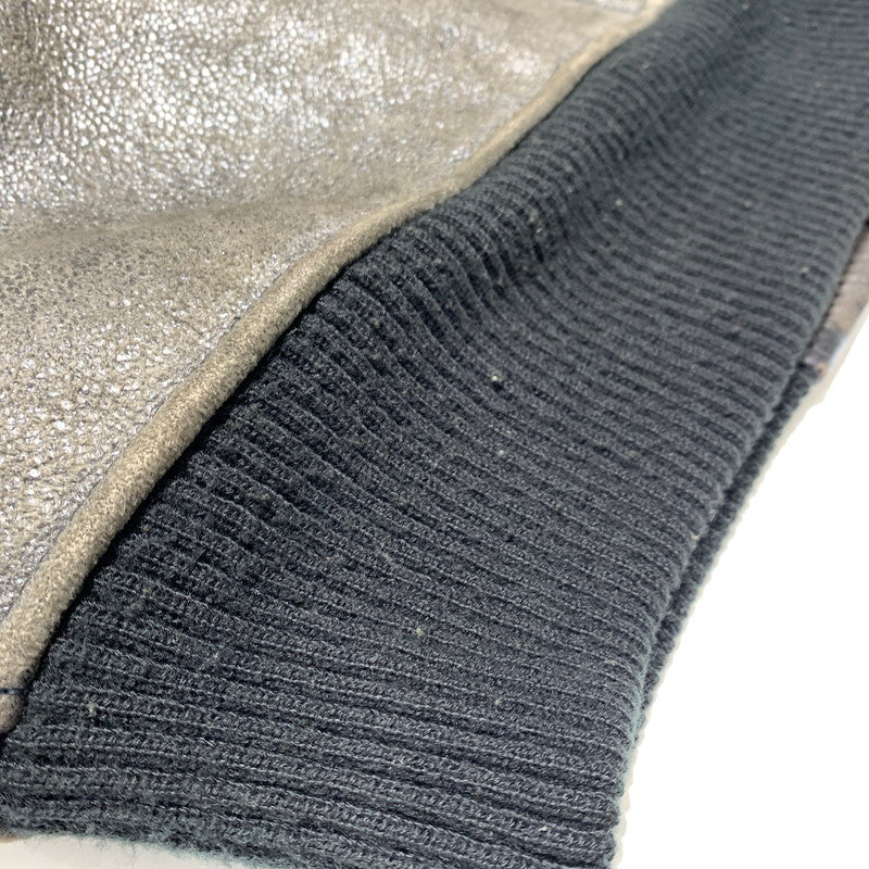 【現状渡し品】【メンズ】 AVIREX アヴィレックス MOUTON FLIGHT JACKET AC-17755 ムートン フライト ジャケット アウター 145-261001-ko-05-teih サイズ：40 カラー：ブラウン 万代Net店