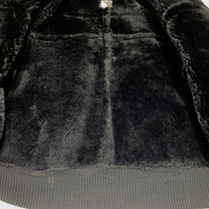 【現状渡し品】【メンズ】 AVIREX アヴィレックス MOUTON FLIGHT JACKET AC-17755 ムートン フライト ジャケット アウター 145-261001-ko-05-teih サイズ：40 カラー：ブラウン 万代Net店