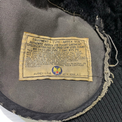 【現状渡し品】【メンズ】 AVIREX アヴィレックス MOUTON FLIGHT JACKET AC-17755 ムートン フライト ジャケット アウター 145-261001-ko-05-teih サイズ：40 カラー：ブラウン 万代Net店
