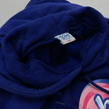 【中古品】【メンズ】 KEBOZ ケボズ MARBLE PRINT HOODIE マーブルプリント フーディー トップス プルオーバーパーカー 142-261003-ss-03-teih サイズ：L カラー：ブルー 万代Net店