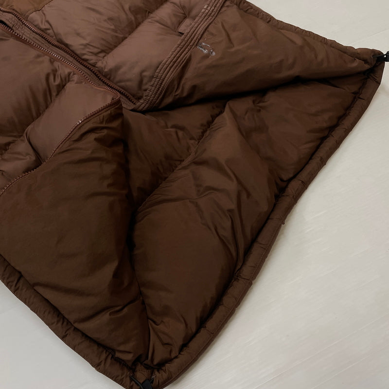【中古品】【メンズ】 THE NORTH FACE ザ ノースフェイス NUPTSE HOODIE ND92232R ヌプシ フーディー アウター ジップアップパーカー ダウンジャケット 144-261003-ss-07-teih サイズ：M/※汚れ、破損等あり カラー：ブラウン 万代Net店