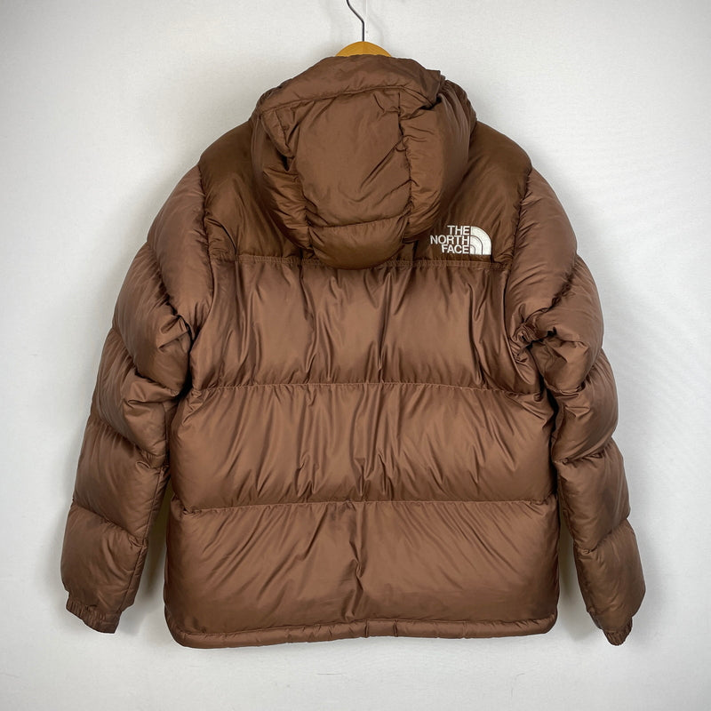 【中古品】【メンズ】 THE NORTH FACE ザ ノースフェイス NUPTSE HOODIE ND92232R ヌプシ フーディー アウター ジップアップパーカー ダウンジャケット 144-261003-ss-07-teih サイズ：M/※汚れ、破損等あり カラー：ブラウン 万代Net店