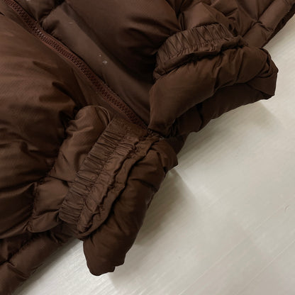 【中古品】【メンズ】 THE NORTH FACE ザ ノースフェイス NUPTSE HOODIE ND92232R ヌプシ フーディー アウター ジップアップパーカー ダウンジャケット 144-261003-ss-07-teih サイズ：M/※汚れ、破損等あり カラー：ブラウン 万代Net店