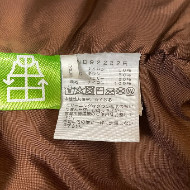 【中古品】【メンズ】 THE NORTH FACE ザ ノースフェイス NUPTSE HOODIE ND92232R ヌプシ フーディー アウター ジップアップパーカー ダウンジャケット 144-261003-ss-07-teih サイズ：M/※汚れ、破損等あり カラー：ブラウン 万代Net店