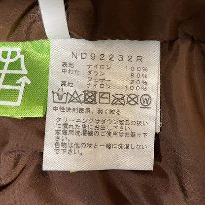 【中古品】【メンズ】 THE NORTH FACE ザ ノースフェイス NUPTSE HOODIE ND92232R ヌプシ フーディー アウター ジップアップパーカー ダウンジャケット 144-261003-ss-07-teih サイズ：M/※汚れ、破損等あり カラー：ブラウン 万代Net店