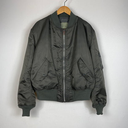【中古品】【メンズ】 Alpha Industries アルファインダストーリーズ MA-1 JACKET MIL-J-82790J フライトジャケット アウター ミリタリー 145-261003-ss-06-teih サイズ：XL カラー：カーキ 万代Net店