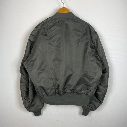 【中古品】【メンズ】 Alpha Industries アルファインダストーリーズ MA-1 JACKET MIL-J-82790J フライトジャケット アウター ミリタリー 145-261003-ss-06-teih サイズ：XL カラー：カーキ 万代Net店