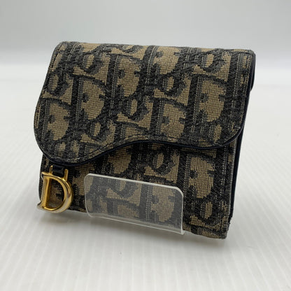 【現状渡し品】【メンズ/レディース】 DIOR ディオール TROTTER PATTERN WALLET トロッター ウォレット 三つ折り財布 181-260929-ko-15-teih カラー：総柄 万代Net店