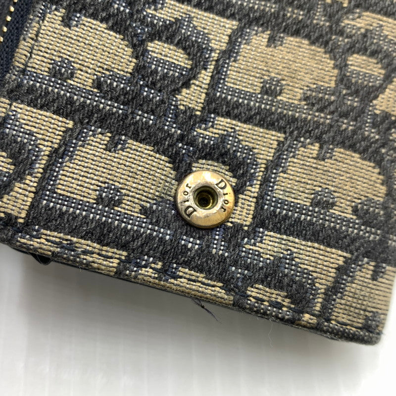 【現状渡し品】【メンズ/レディース】 DIOR ディオール TROTTER PATTERN WALLET トロッター ウォレット 三つ折り財布 181-260929-ko-15-teih カラー：総柄 万代Net店