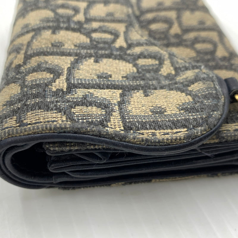 【現状渡し品】【メンズ/レディース】 DIOR ディオール TROTTER PATTERN WALLET トロッター ウォレット 三つ折り財布 181-260929-ko-15-teih カラー：総柄 万代Net店