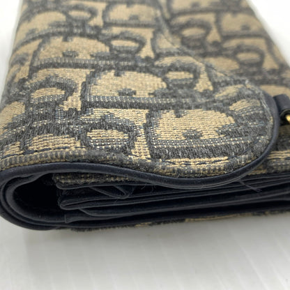 【現状渡し品】【メンズ/レディース】 DIOR ディオール TROTTER PATTERN WALLET トロッター ウォレット 三つ折り財布 181-260929-ko-15-teih カラー：総柄 万代Net店
