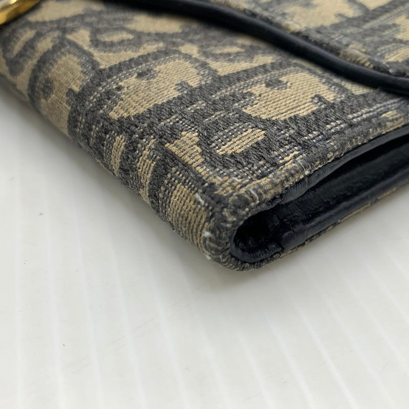 【現状渡し品】【メンズ/レディース】 DIOR ディオール TROTTER PATTERN WALLET トロッター ウォレット 三つ折り財布 181-260929-ko-15-teih カラー：総柄 万代Net店