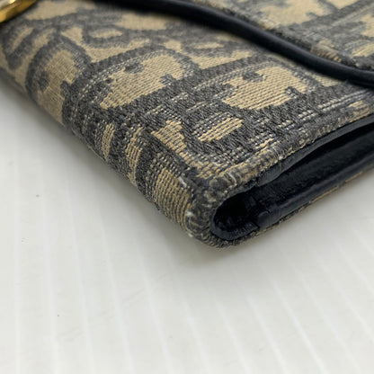 【現状渡し品】【メンズ/レディース】 DIOR ディオール TROTTER PATTERN WALLET トロッター ウォレット 三つ折り財布 181-260929-ko-15-teih カラー：総柄 万代Net店