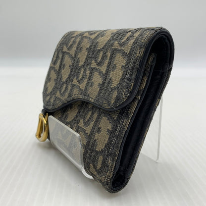 【現状渡し品】【メンズ/レディース】 DIOR ディオール TROTTER PATTERN WALLET トロッター ウォレット 三つ折り財布 181-260929-ko-15-teih カラー：総柄 万代Net店