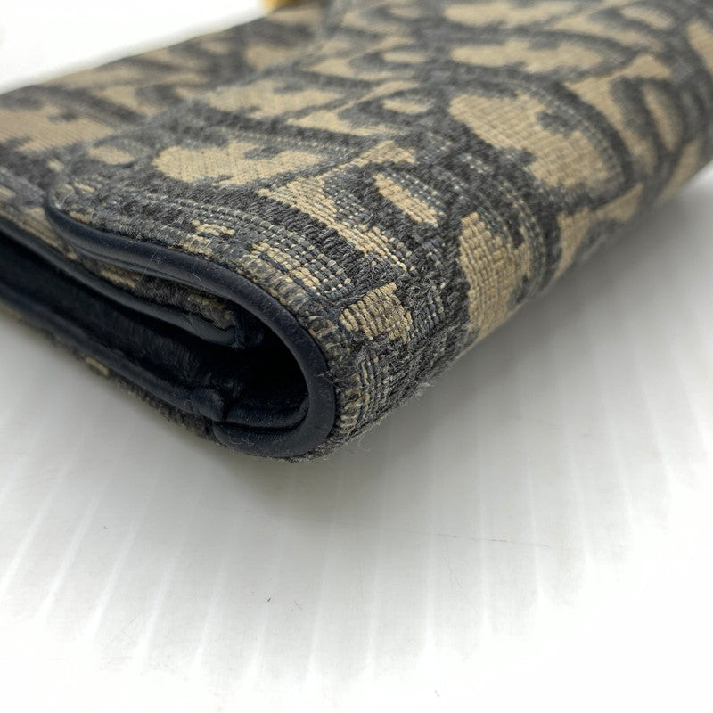 【現状渡し品】【メンズ/レディース】 DIOR ディオール TROTTER PATTERN WALLET トロッター ウォレット 三つ折り財布 181-260929-ko-15-teih カラー：総柄 万代Net店