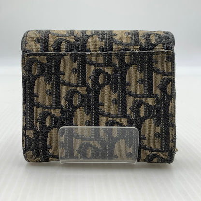 【現状渡し品】【メンズ/レディース】 DIOR ディオール TROTTER PATTERN WALLET トロッター ウォレット 三つ折り財布 181-260929-ko-15-teih カラー：総柄 万代Net店