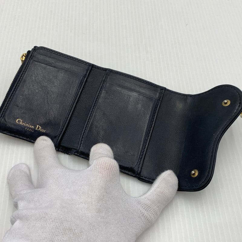 【現状渡し品】【メンズ/レディース】 DIOR ディオール TROTTER PATTERN WALLET トロッター ウォレット 三つ折り財布 181-260929-ko-15-teih カラー：総柄 万代Net店