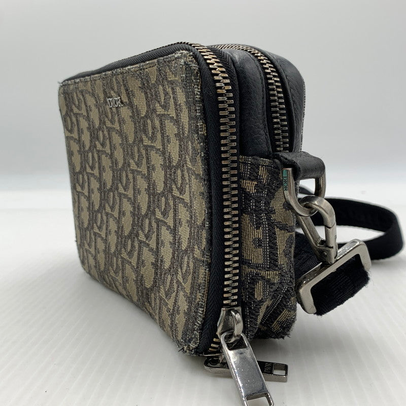 【現状渡し品】【メンズ/レディース】 DIOR ディオール TROTTER PATTERN MINI SHOULDER BAG トロッター ミニ ショルダーバッグ カバン 180-260929-ko-16-teih カラー：総柄 万代Net店