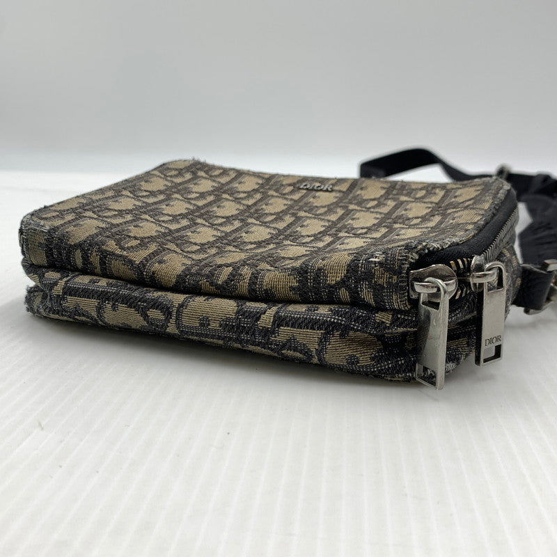 【現状渡し品】【メンズ/レディース】 DIOR ディオール TROTTER PATTERN MINI SHOULDER BAG トロッター ミニ ショルダーバッグ カバン 180-260929-ko-16-teih カラー：総柄 万代Net店
