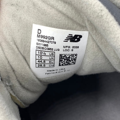【中古品】【メンズ】 NEWBALANCE ニューバランス SNEAKERS M992GR スニーカー 靴 シューズ 162-261002-ko-10-teih サイズ：28.5cm カラー：グレー 万代Net店