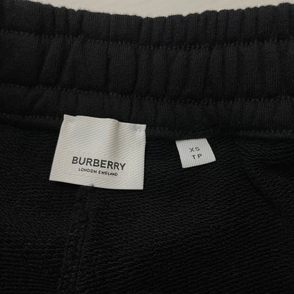 【中古品】【メンズ】 BURBERRY バーバリー VINTAGE CHECK PANEL LOGO SWEAT PANTS 8024541 71L ヴィンテージ チェックパネル ロゴ スウェット パンツ ボトムス 152-260929-yo-14-teih サイズ：XS カラー：ブラック 万代Net店