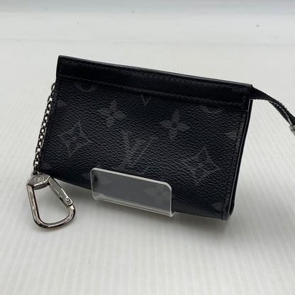 【中古品】【メンズ/レディース】 LOUIS VUITTON ルイ・ヴィトン M82776 モノグラム エクリプス ポシェットクレ ヴォワヤージュ コインケース 179-260929-ko-11-teih カラー：ブラック 万代Net店