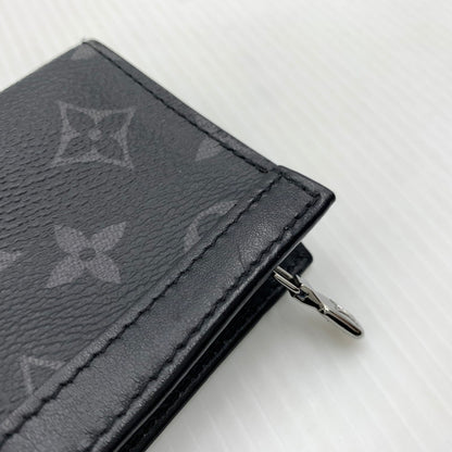 【中古品】【メンズ/レディース】 LOUIS VUITTON ルイ・ヴィトン M82776 モノグラム エクリプス ポシェットクレ ヴォワヤージュ コインケース 179-260929-ko-11-teih カラー：ブラック 万代Net店
