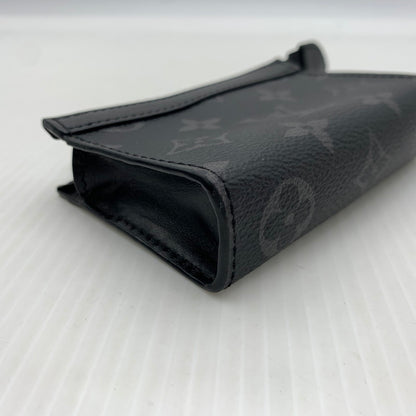 【中古品】【メンズ/レディース】 LOUIS VUITTON ルイ・ヴィトン M82776 モノグラム エクリプス ポシェットクレ ヴォワヤージュ コインケース 179-260929-ko-11-teih カラー：ブラック 万代Net店