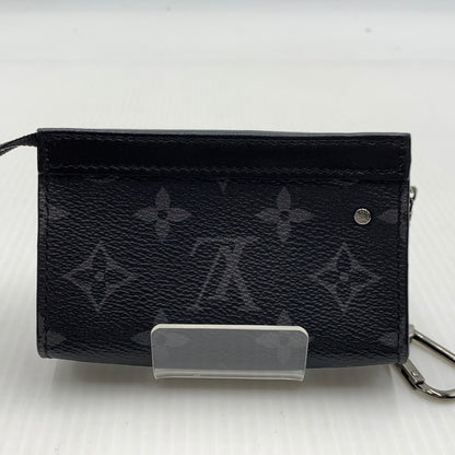 【中古品】【メンズ/レディース】 LOUIS VUITTON ルイ・ヴィトン M82776 モノグラム エクリプス ポシェットクレ ヴォワヤージュ コインケース 179-260929-ko-11-teih カラー：ブラック 万代Net店