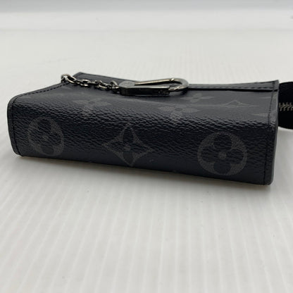 【中古品】【メンズ/レディース】 LOUIS VUITTON ルイ・ヴィトン M82776 モノグラム エクリプス ポシェットクレ ヴォワヤージュ コインケース 179-260929-ko-11-teih カラー：ブラック 万代Net店