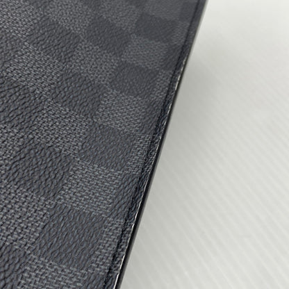 【現状渡し品】【メンズ/レディース】 LOUIS VUITTON ルイ・ヴィトン N45276 ダミエグラフィット サックプラ メッセンジャー カバン ハンドバッグ ショルダーバッグ 179-260929-ko-19-teih カラー：ブラック 万代Net店