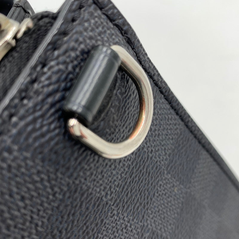 【現状渡し品】【メンズ/レディース】 LOUIS VUITTON ルイ・ヴィトン N45276 ダミエグラフィット サックプラ メッセンジャー カバン ハンドバッグ ショルダーバッグ 179-260929-ko-19-teih カラー：ブラック 万代Net店