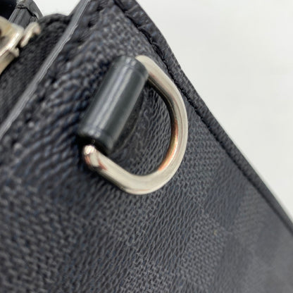 【現状渡し品】【メンズ/レディース】 LOUIS VUITTON ルイ・ヴィトン N45276 ダミエグラフィット サックプラ メッセンジャー カバン ハンドバッグ ショルダーバッグ 179-260929-ko-19-teih カラー：ブラック 万代Net店