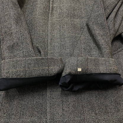 【現状渡し品】【メンズ】 BURBERRYS バーバリーズ HERRINGBONE WOOL CASHMERE COAT WW050-812-06 ヘリンボーン ウール カシミヤ コート アウター 141-260929-yo-03-teih サイズ：92-170 カラー：グレー 万代Net店