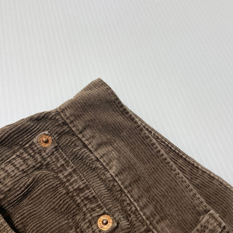 【中古品】【メンズ】 LEVI'S リーバイス 90's 551 6990 BUTTON FLY CORDUROY PANTS 90年代 ボタンフライ コーデュロイ パンツ ボトムス ボタン裏刻印I13 156-260930-yo-03-teih サイズ：W34L34 カラー：ブラウン 万代Net店