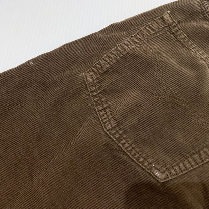 【中古品】【メンズ】 LEVI'S リーバイス 90's 551 6990 BUTTON FLY CORDUROY PANTS 90年代 ボタンフライ コーデュロイ パンツ ボトムス ボタン裏刻印I13 156-260930-yo-03-teih サイズ：W34L34 カラー：ブラウン 万代Net店