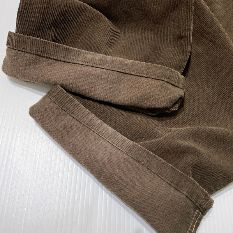 【中古品】【メンズ】 LEVI'S リーバイス 90's 551 6990 BUTTON FLY CORDUROY PANTS 90年代 ボタンフライ コーデュロイ パンツ ボトムス ボタン裏刻印I13 156-260930-yo-03-teih サイズ：W34L34 カラー：ブラウン 万代Net店